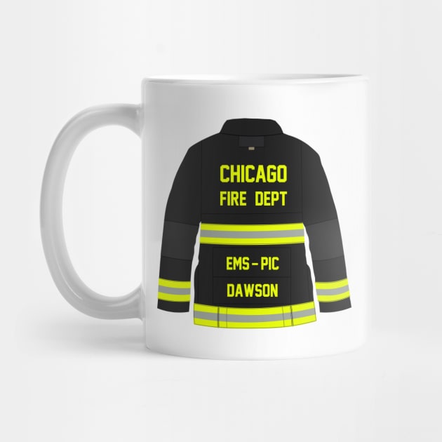 CHICAGO FIRE - GABBY DAWSON EMS - TURN OUT COAT by emilybraz7